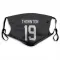Black Florida Panthers Joe Thornton   Face Mask